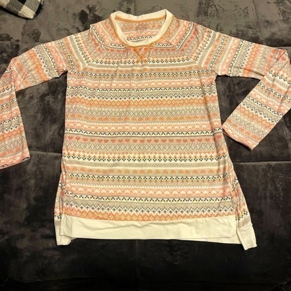 Cuddleduds thermal Valentine shirt size XS